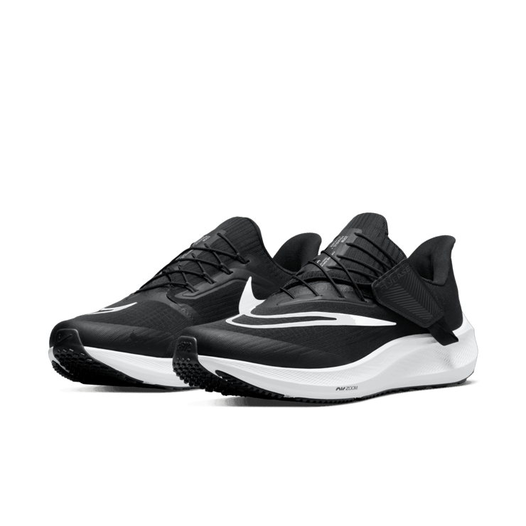Nike Air Zoom Pegasus 39 FlyEase 'Black White' Angle 2