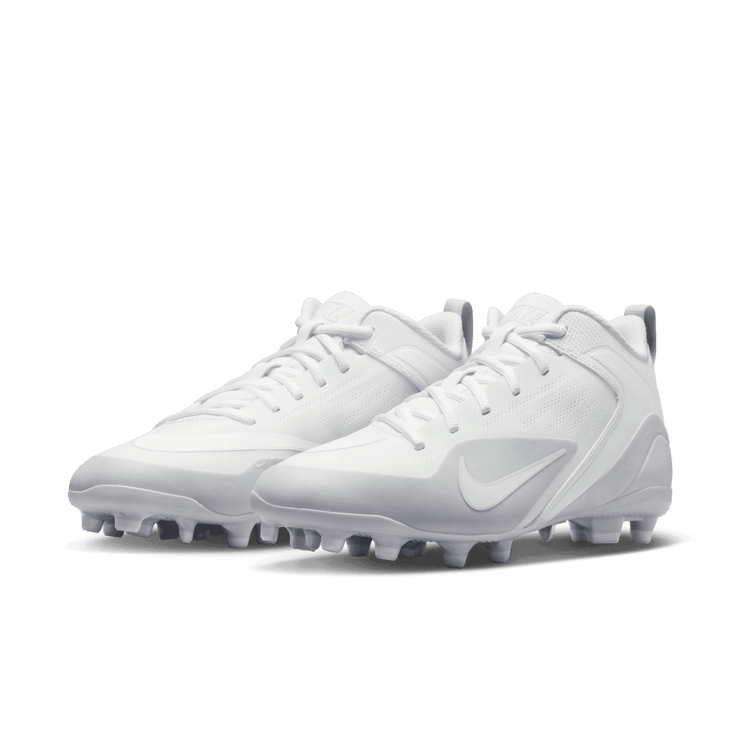 Nike Alpha Huarache 8 Varsity 'White Wolf Grey' Angle 2
