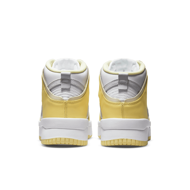 Nike Dunk High Up Light Lemon Yellow (W) Angle 3