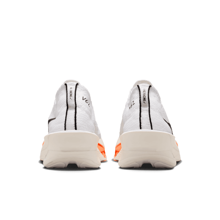 Nike Alphafly NEXT% 3 Proto White Black Orange Angle 3
