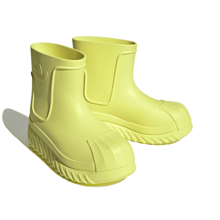 adidas adiFOM Superstar Boot Pulse Yellow (W) Angle 3