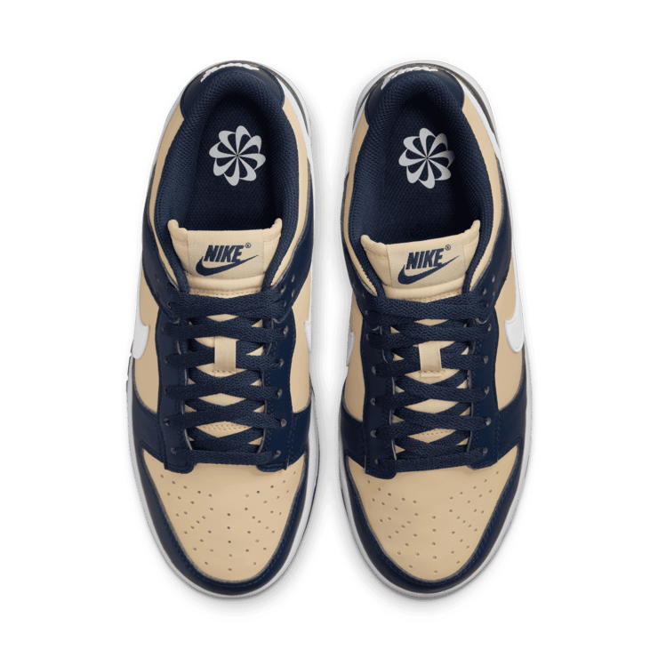 Nike Dunk Low NN Midnight Navy Team Gold (W) Angle 1