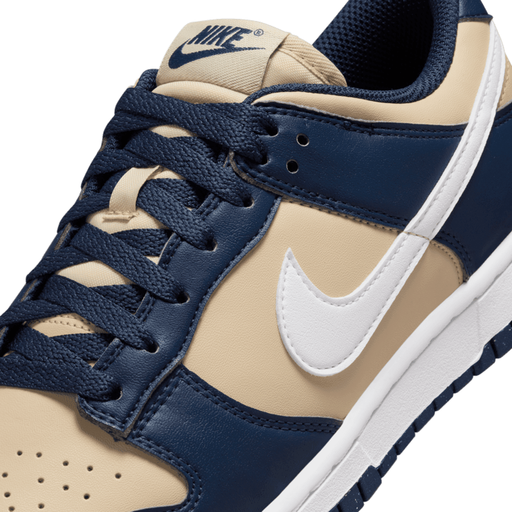 Nike Dunk Low NN Midnight Navy Team Gold (W) Angle 4