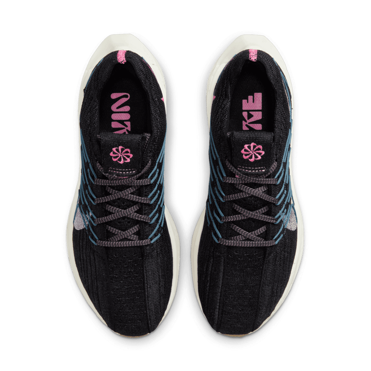 Nike Pegasus Turbo Next Nature 'Black Noise Aqua' (W) Angle 1