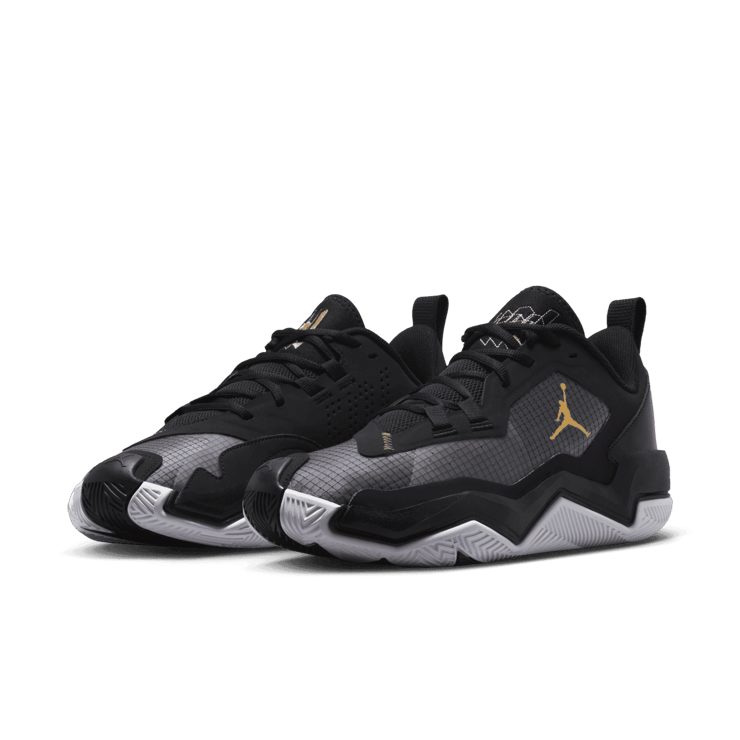 Jordan One Take 4 'Black Metallic Gold' Angle 2