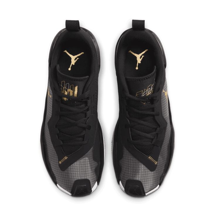 Jordan One Take 4 'Black Metallic Gold' Angle 1