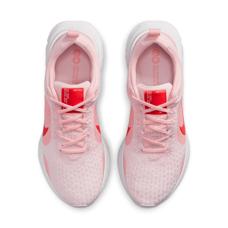 Nike React Infinity Run Flyknit 3 Premium 'Medium Soft Pink Light Crimson' (W) Angle 1