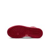 Jordan 1 Mid SS Black+Red=Bred (GS) Angle 0