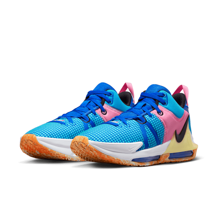 Nike LeBron Witness 7 'Hyper Royal Pink' Angle 2