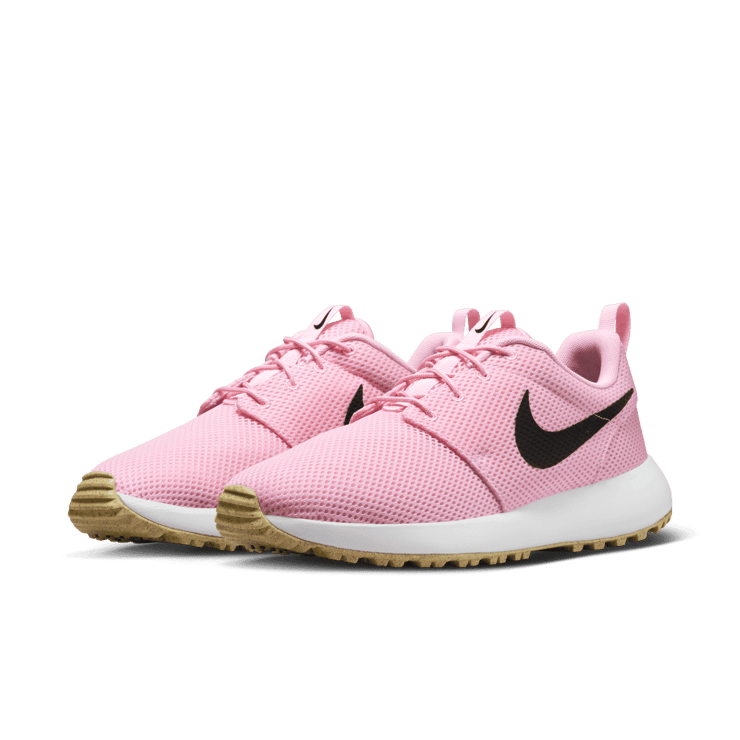 Nike Roshe Golf Next Nature 'Medium Soft Pink Gum' Angle 1