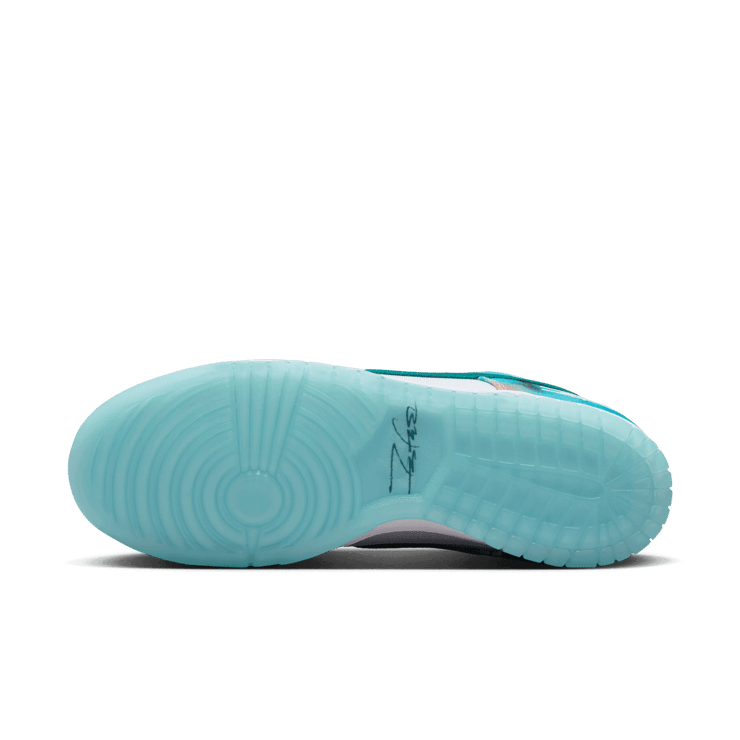 Nike SB Dunk Low Futura Bleached Aqua Angle 0