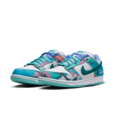 Nike SB Dunk Low Futura Bleached Aqua Angle 2