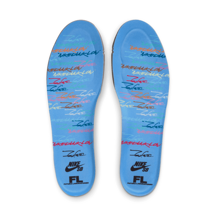 Nike SB Dunk Low Futura Bleached Aqua Angle 8