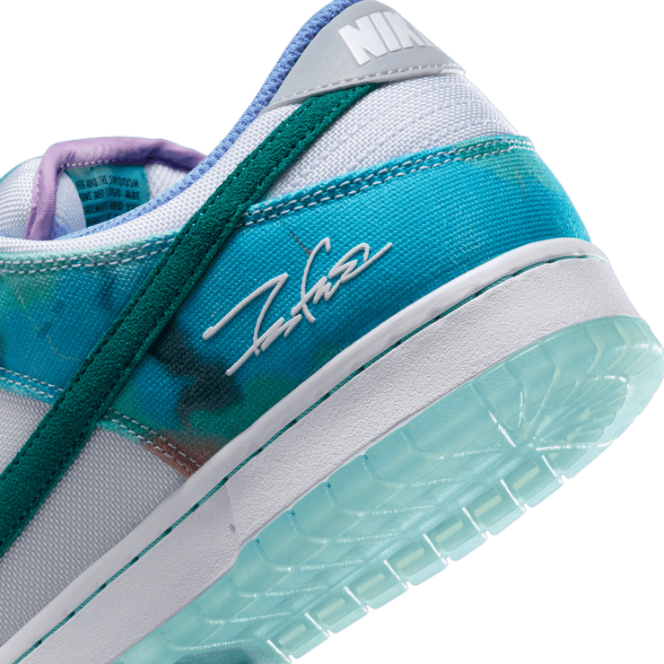 Nike SB Dunk Low Futura Bleached Aqua Angle 5