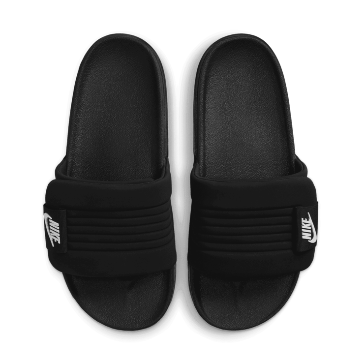 Nike Offcourt Adjust Slide 'Black White' Angle 3