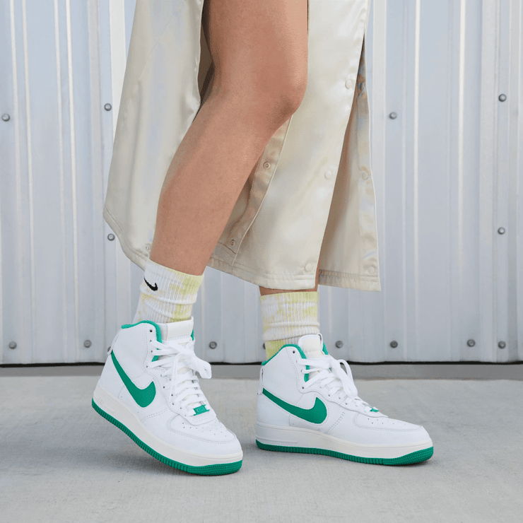 Nike Air Force 1 High Sculpt 'White Stadium Green' (W) Angle 0