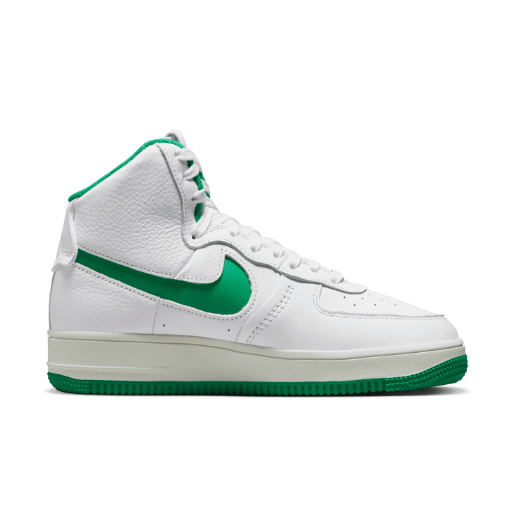Nike Air Force 1 High Sculpt 'White Stadium Green' (W) Angle 1