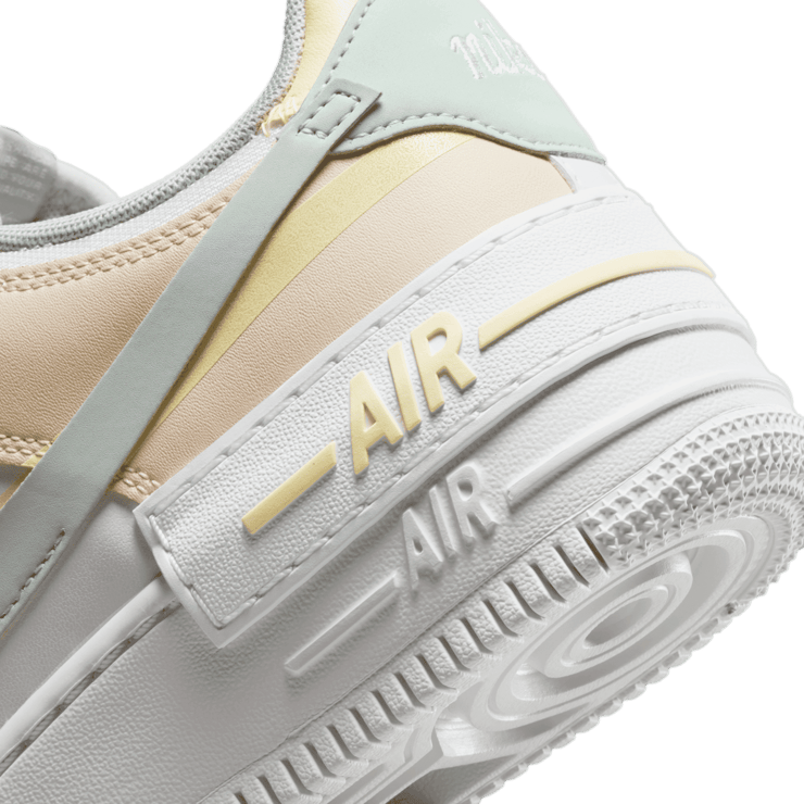 Nike Air Force 1 Shadow 'Pearl White Citron Tint' (W) Angle 5