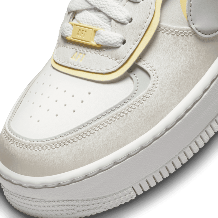 Nike Air Force 1 Shadow 'Pearl White Citron Tint' (W) Angle 4