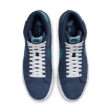 Nike SB Zoom Blazer Mid SB 'Navy Aqua' Angle 1