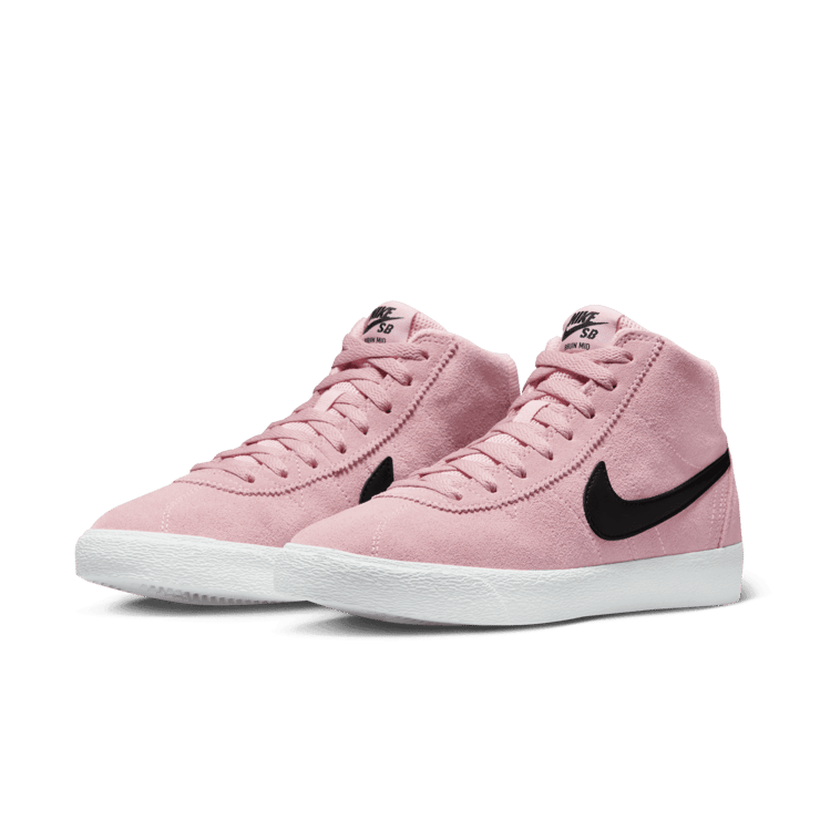 Nike SB Bruin High SB 'Medium Soft Pink' (W) Angle 2