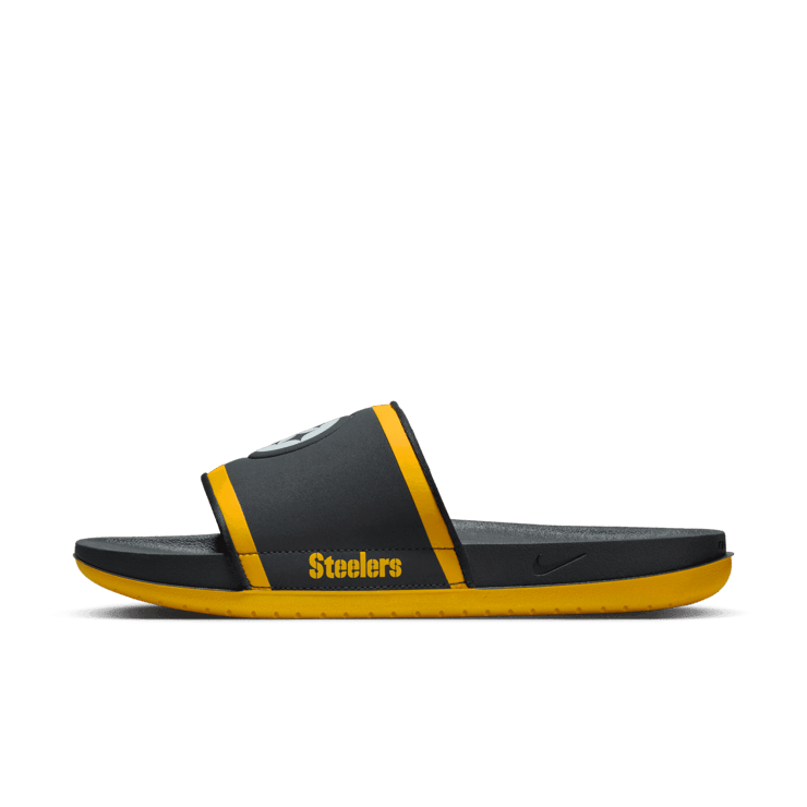 Nike NFL x Offcourt Slide 'Pittsburgh Steelers' Angle 0