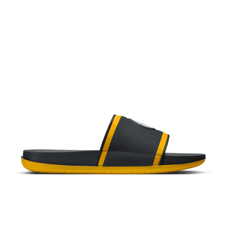 Nike NFL x Offcourt Slide 'Pittsburgh Steelers' Angle 1