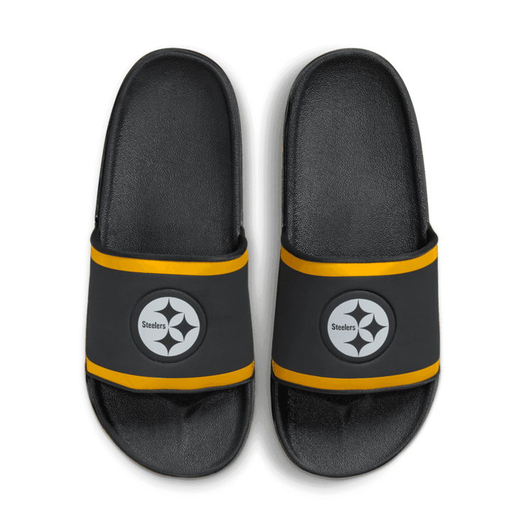 Nike NFL x Offcourt Slide 'Pittsburgh Steelers' Angle 2