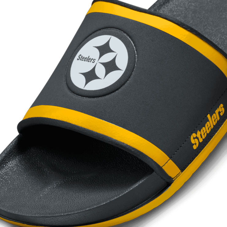 Nike NFL x Offcourt Slide 'Pittsburgh Steelers' Angle 3