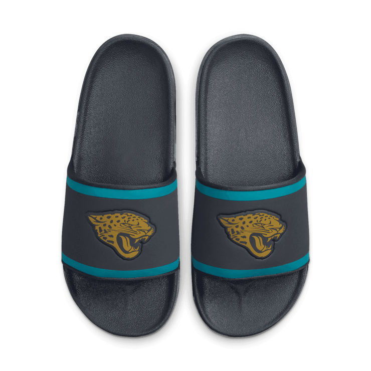 Nike NFL x Offcourt Slide 'Jacksonville Jaguars' Angle 2