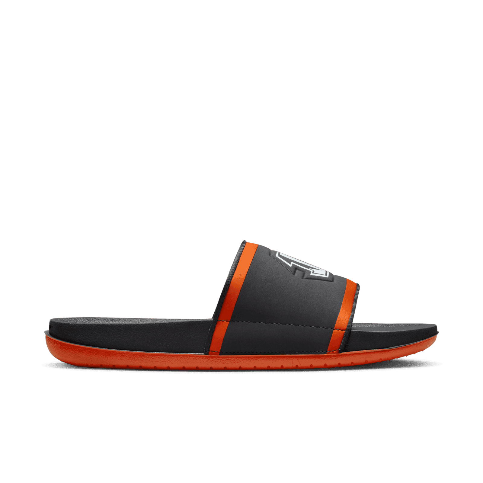 Nike NFL x Offcourt Slide 'Cincinnati Bengals' Angle 1