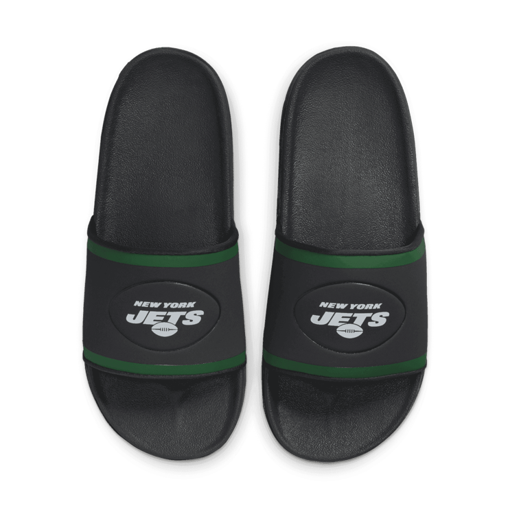 Nike NFL x Offcourt Slide 'New York Jets' Angle 2