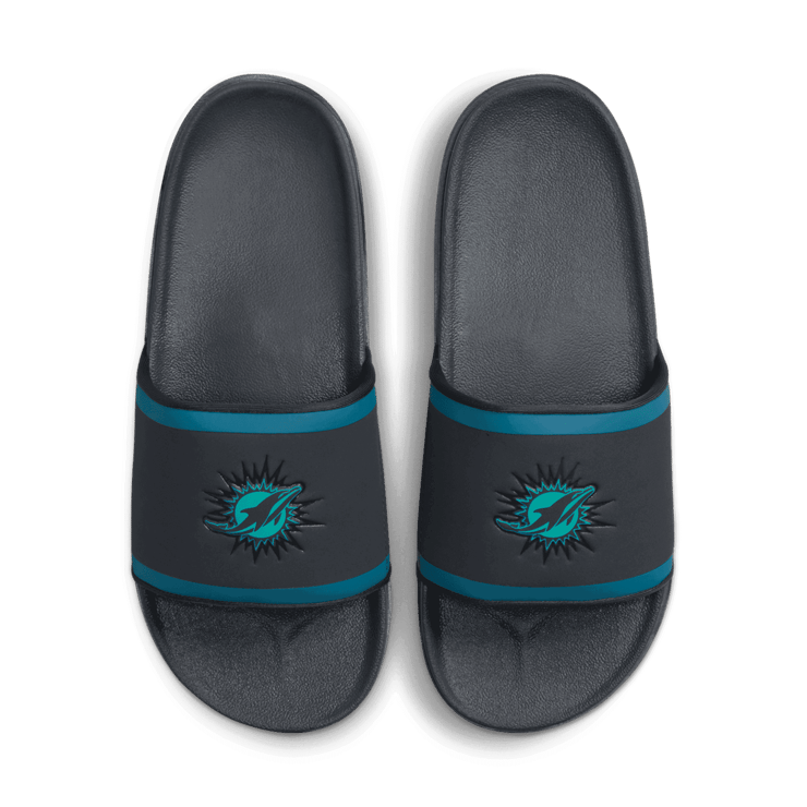 Nike NFL x Offcourt Slide 'Miami Dolphins 2023' Angle 1