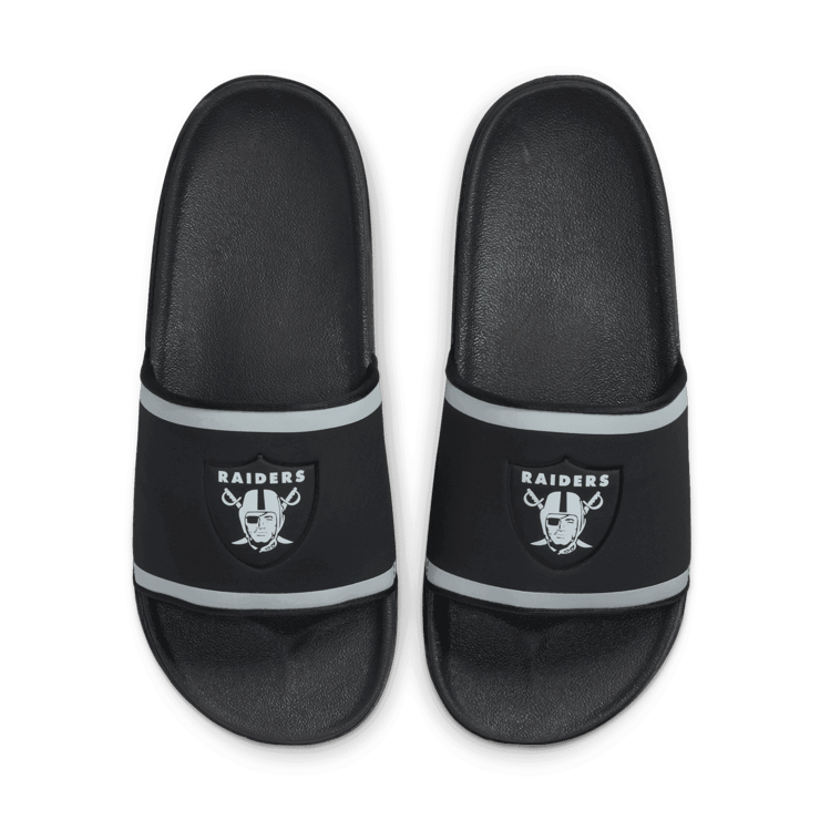 Nike NFL x Offcourt Slide 'Las Vegas Raiders 2023' Angle 1