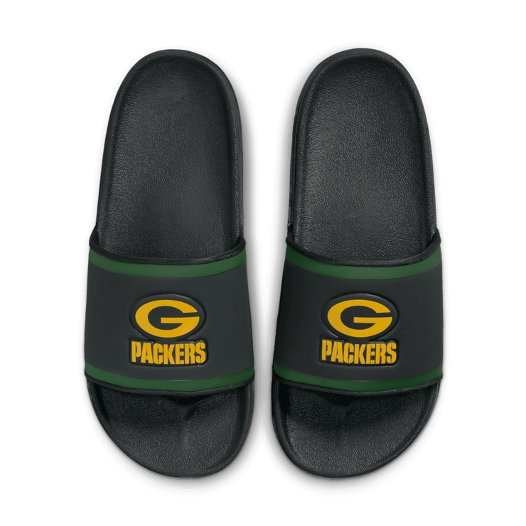 Nike NFL x Offcourt Slide 'Green Bay Packers' Angle 2
