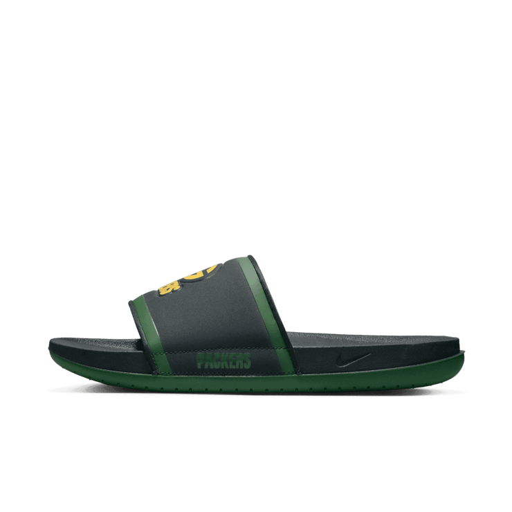 Nike NFL x Offcourt Slide 'Green Bay Packers' Angle 0