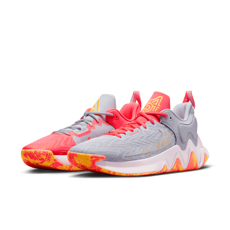 Nike Giannis Immortality 2 'Oxygen Purple Hot Punch' Angle 2