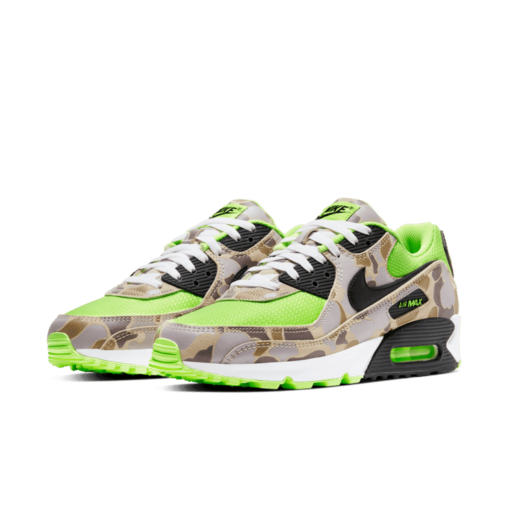 Nike Air Max 90 Duck Camo Volt Angle 2