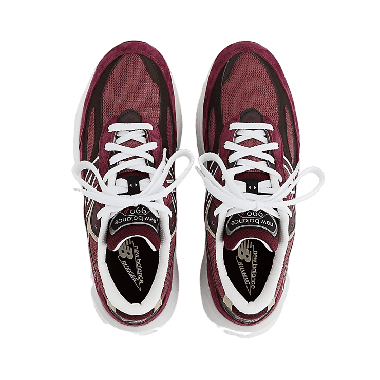 New Balance 990v6 Made in USA Burgundy Angle 0