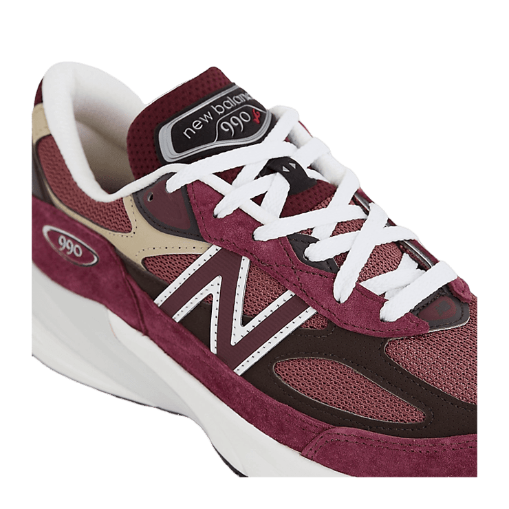 New Balance 990v6 Made in USA Burgundy Angle 4