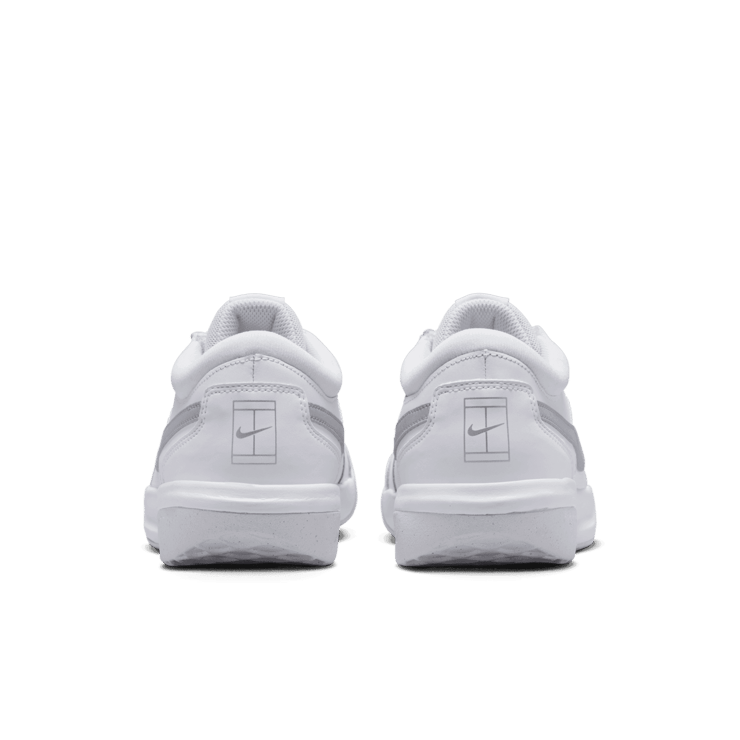 NikeCourt Zoom Lite 3 'White Metallic Silver' (W) Angle 3