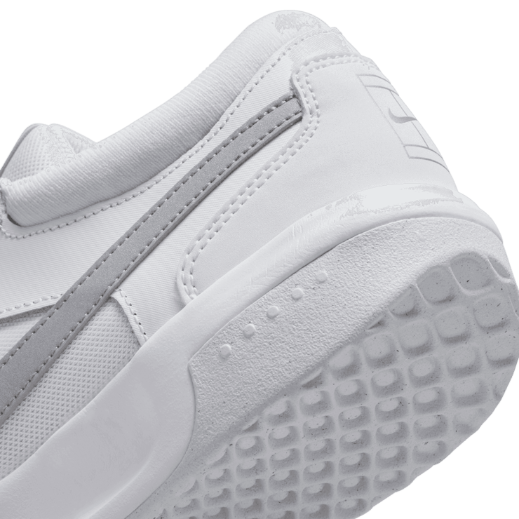 NikeCourt Zoom Lite 3 'White Metallic Silver' (W) Angle 5