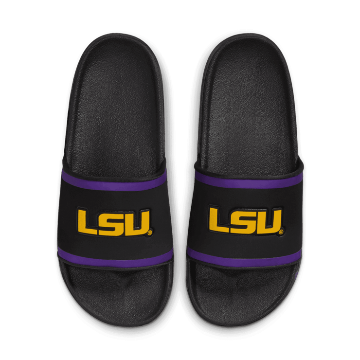Nike Offcourt Slide 'LSU' Angle 2