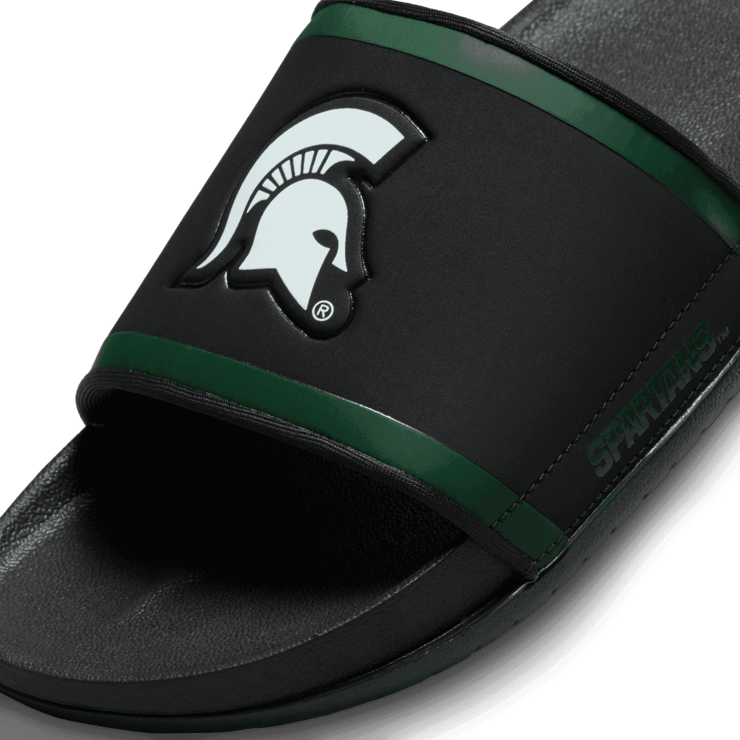 Nike Offcourt Slide 'Michigan State' Angle 3