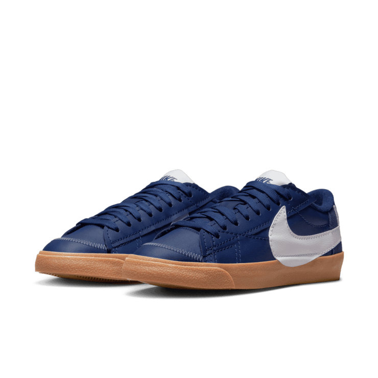 Nike Blazer Low '77 Jumbo 'Midnight Navy Gum' Angle 2