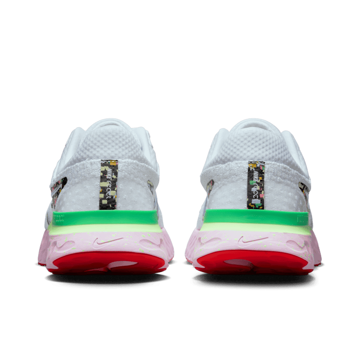 Nike React Infinity Run Flyknit 3 'Confetti' (W) Angle 3