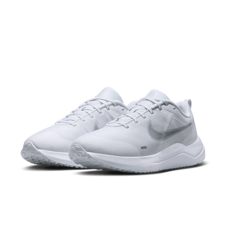 Nike Downshifter 12 Extra Wide 'White Pure Platinum' Angle 2