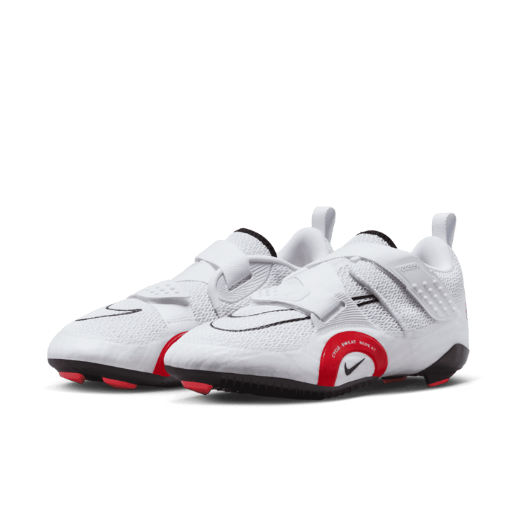 Nike SuperRep Cycle 2 Next Nature 'White Picante Red' (W) Angle 2