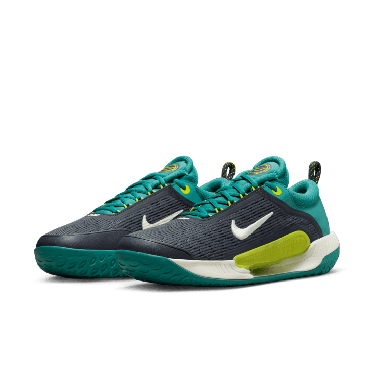 NikeCourt Zoom NXT HC 'Gridiron Mineral Teal' Angle 2