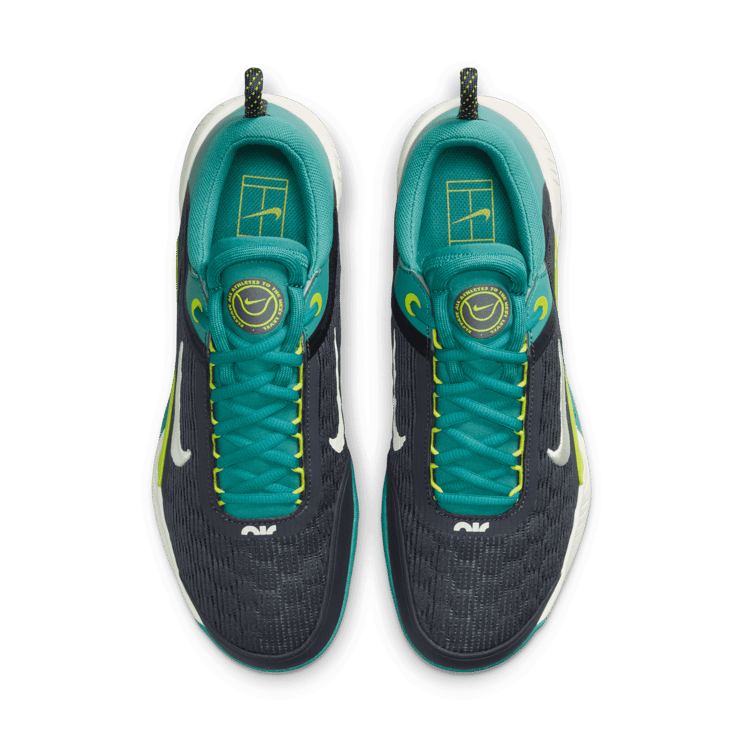 NikeCourt Zoom NXT HC 'Gridiron Mineral Teal' Angle 1